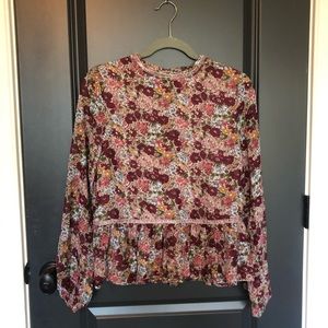 Floral Blouse Size S